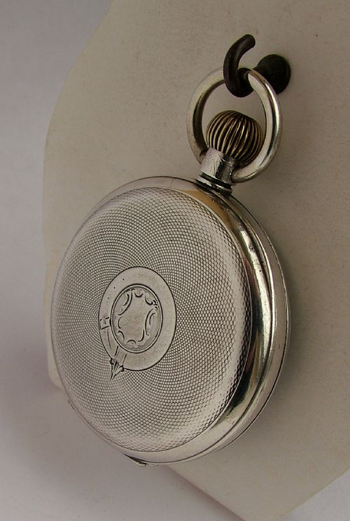 fig 1. 1919 silver Doxa pocket watch.