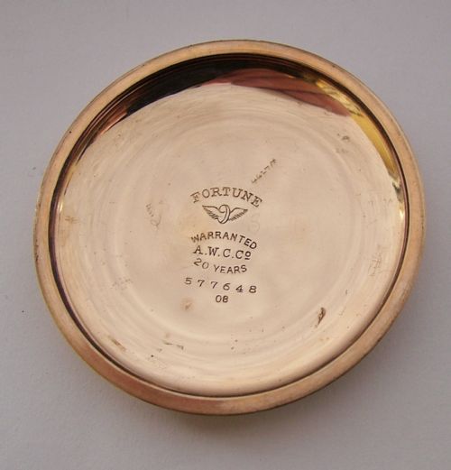 fig 3. Antique 1887 Elgin private label 17 jewel pocket watch
