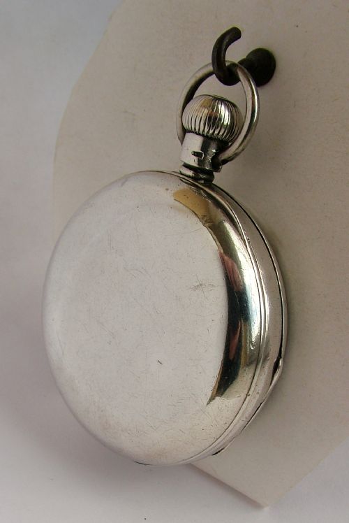 fig 1. An antique 1913 silver Waltham pocket watch