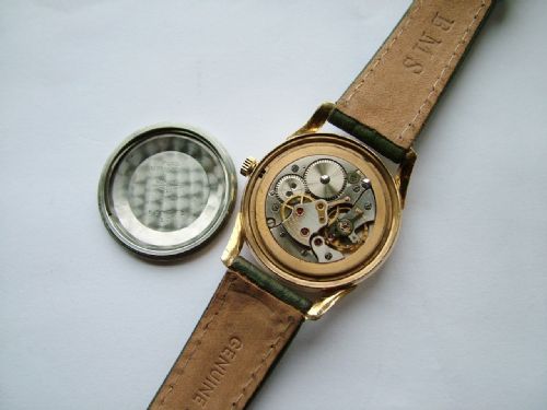 fig 2. A gents 1957 Longines wristwatch