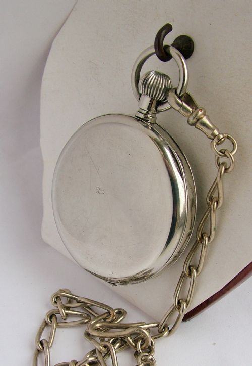fig 1. A 1920s Cyma pocket watch and chain