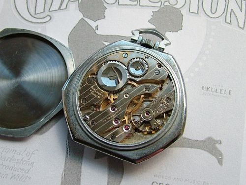 fig 1. A 1930s Art Deco pocket watch