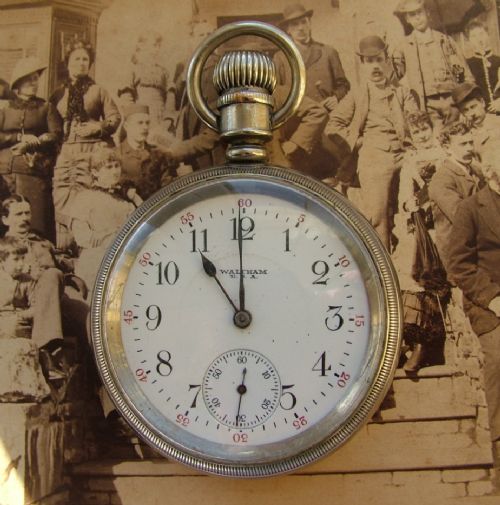 An Antique Waltham Traveler Pocket Watch