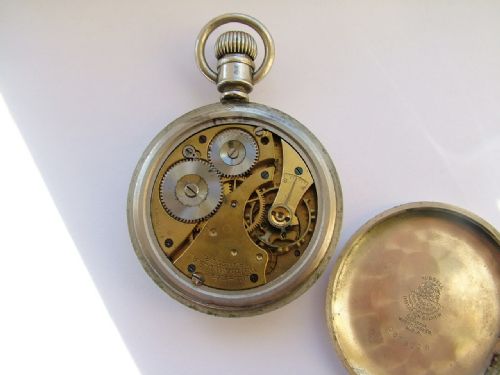 fig 1. An antique Waltham Traveler pocket watch