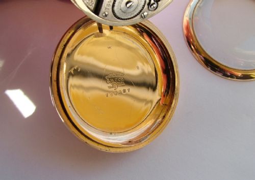 fig 2. An antique Waltham Riverside pocket watch, 1895