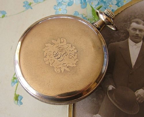 fig 2. A 1922 Waltham pocket watch