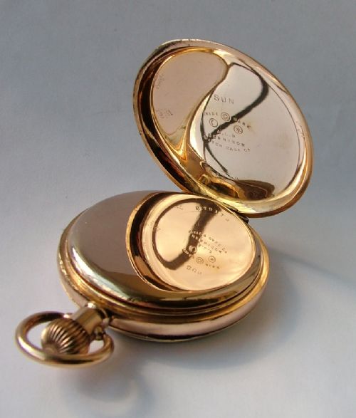 fig 2. A good quality Tavannes pocket watch, 1920s