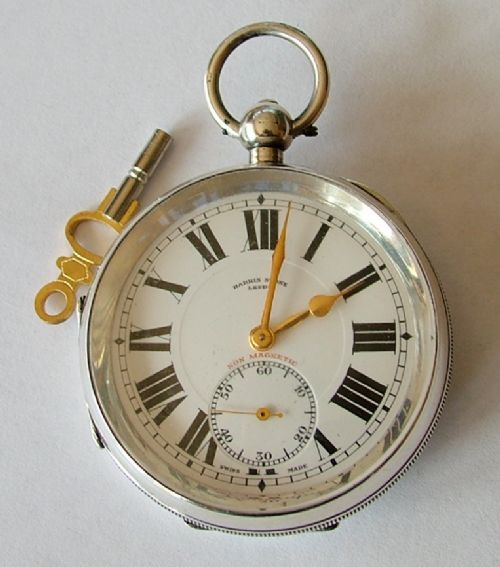 Harris Stone of Leeds Silver Pocket Watch, 1931