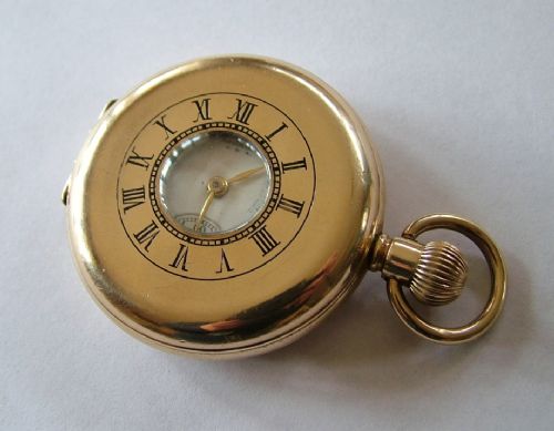 Antique Waltham Half Hunter Pocket Watch, 1908