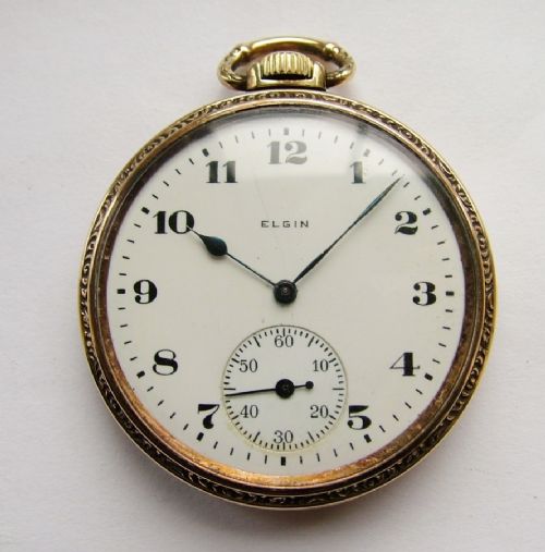 A Quality 1920 Elgin Pocket Watch