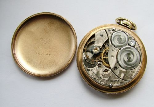 fig 2. A quality 1920 Elgin pocket watch