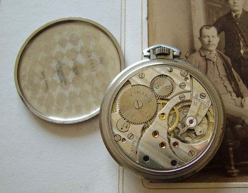 fig 2. A 1930s Viking pocket watch