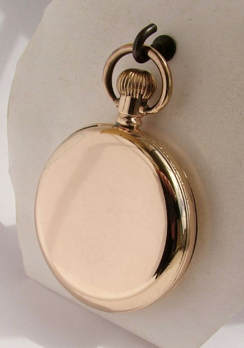 fig 1.  A vintage 1920s Pinnacle full hunter pocket watch