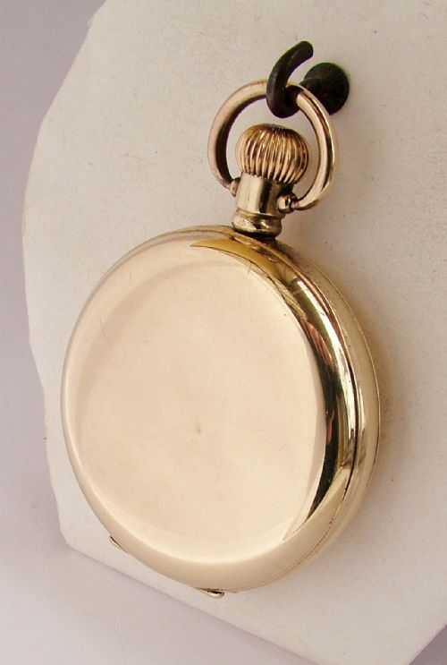 fig 2. A vintage 1928 Waltham half hunter pocket watch