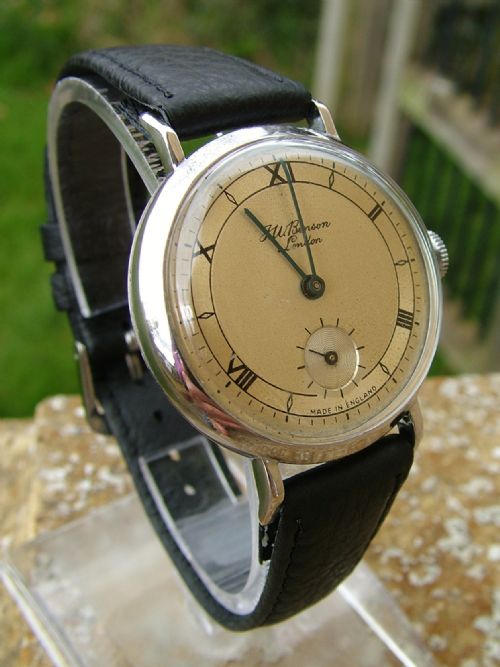 A Gents 1950s Smiths Wristwatch for J W Benson