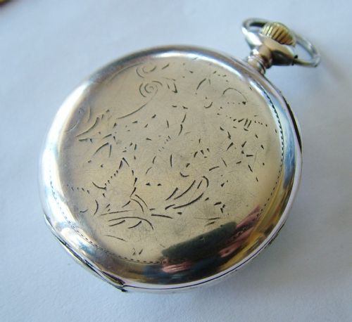 fig 1. Antique Chopard pocket watch, circa 1910s