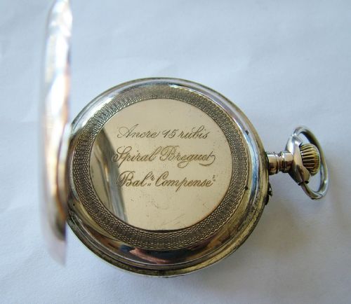 fig 2. Antique Chopard pocket watch, circa 1910s