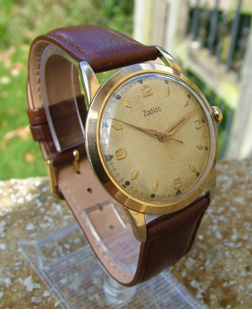 A Gents 1950s Zodiac Wristwatch
