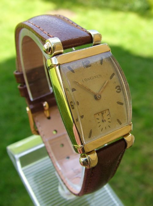 fig 1. Gents 1950s Longines Wittnauer wrist watch