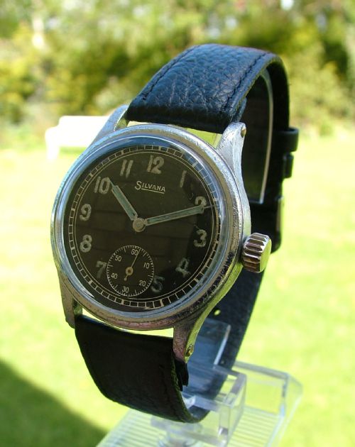 Gents 1940s Silvana Hand Winding Wrist Watch