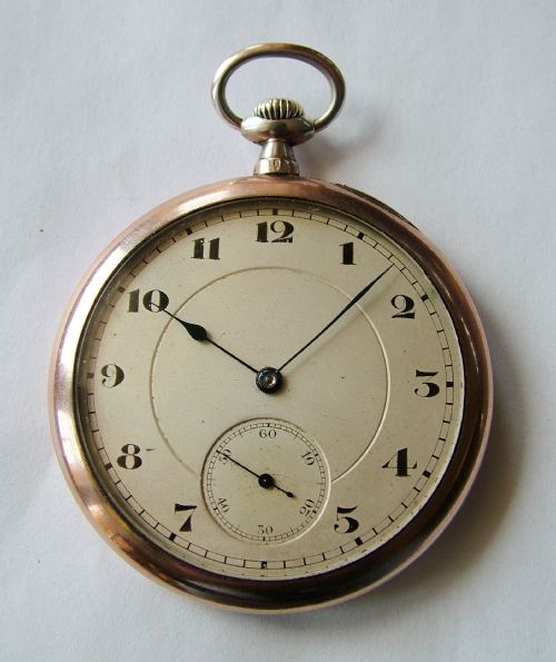 A 1920s Swiss Silver Galonne Cased Pocket Watch