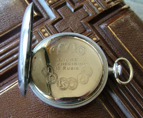 fig 1. A 1920s Dorly pocket watch
