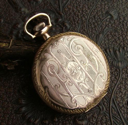 A 1920s Elgin Full Hunter Pocket Watch