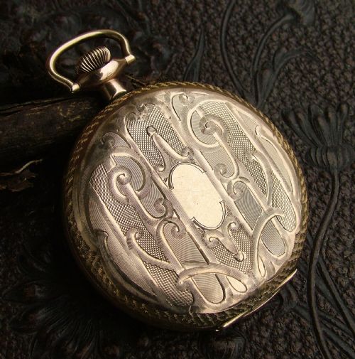 fig 1. A 1920s Elgin full hunter pocket watch