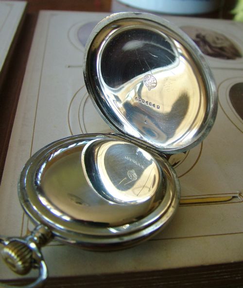 fig 2. A large over sized Omega pocket watch, late 1910s