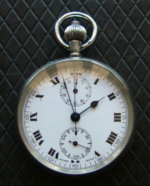 A 1920s Valjoux Chronograph Pocket Watch