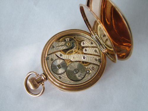 fig 1. 1930s Cyma pocket watch from the Laminor Watch Co