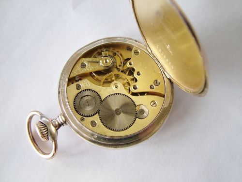 fig 1. 1920s Sola pocket watch from Gédéon Thommen
