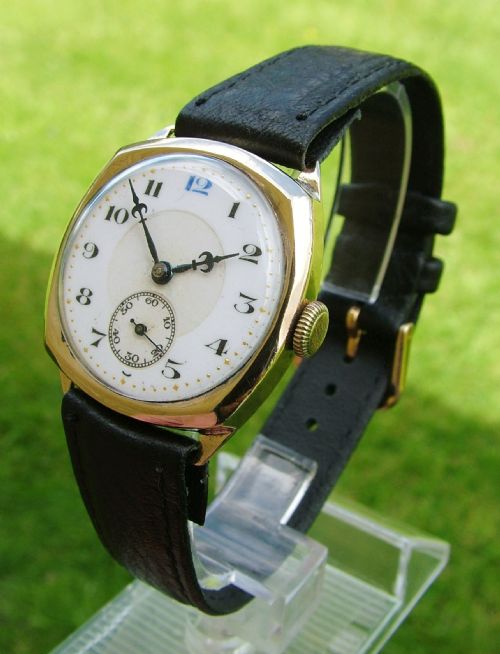 A 9ct Gold 1950s Wrist Watch