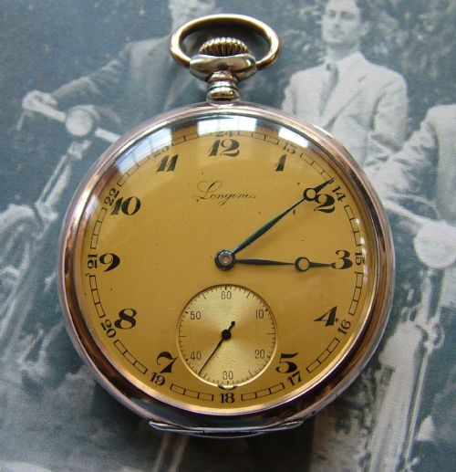 A 1950s Longines Pocket Watch
