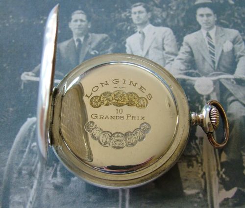 fig 2. A 1950s Longines pocket watch