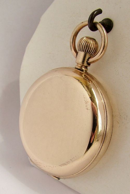 fig 1. 1920s Thomas Russell full hunter pocket watch