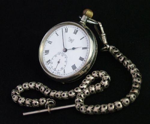 1920s Limit No 2 Pocket Watch and Albert