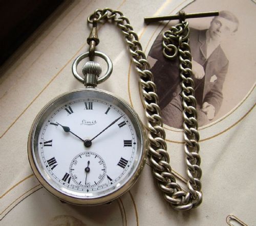 Vintage 1920s Limit Stem Winding Pocket Watch