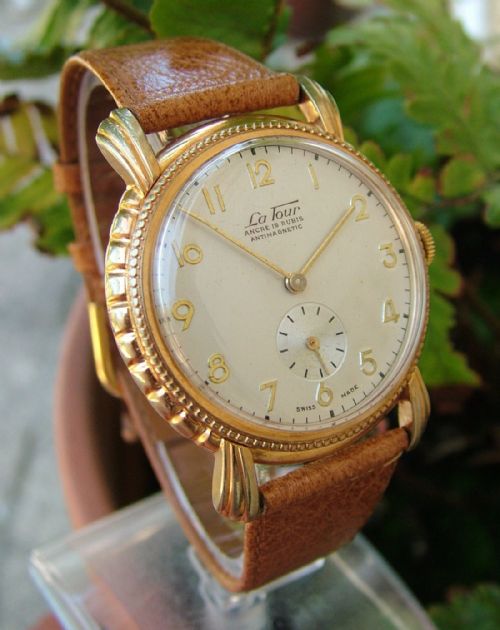 fig 1. A gents 1950s La Tour wrist watch