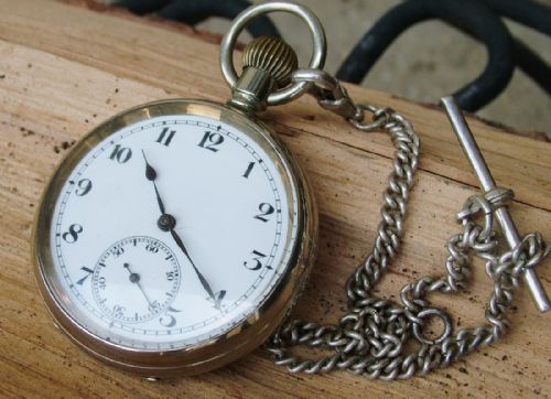 1920s Limit Pocket Watch and Chain