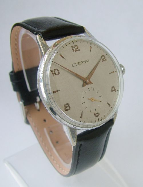 fig 1. A gents 1949 Eterna wrist watch