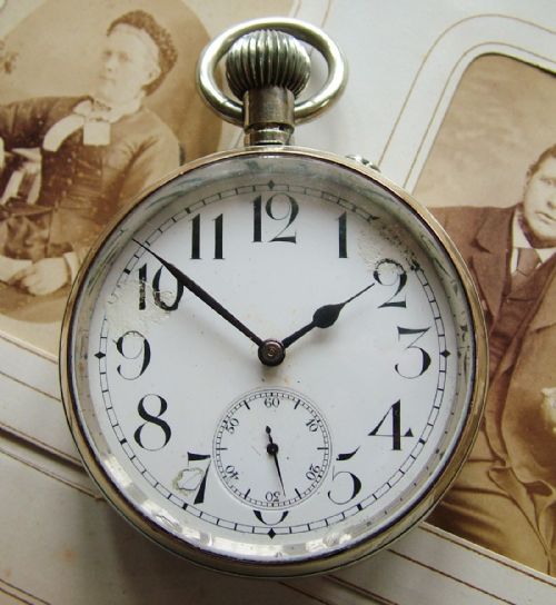 Antique Goliath Pocket Watch, Amédèe Douard