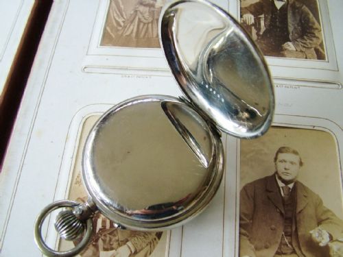 fig 1. Antique Goliath pocket watch, Amédèe Douard