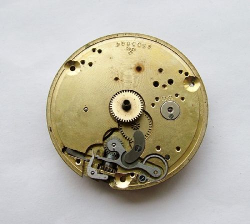 fig 1. Antique Omega pocket watch, Camerer Kuss & Co