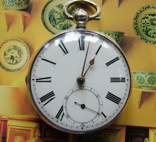 antique fusee pocket watch wilkinson of leicester - CATEGORY: ANTIQUE CLOCKS - DATED 1850