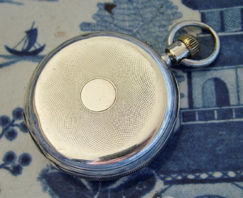 fig 1. An antique silver pocket watch, Arthur Baume