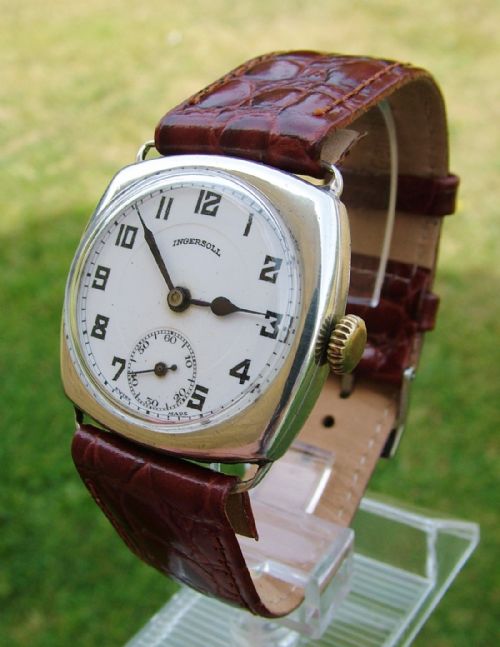 A Gents 1924 Silver Ingersoll Wristwatch