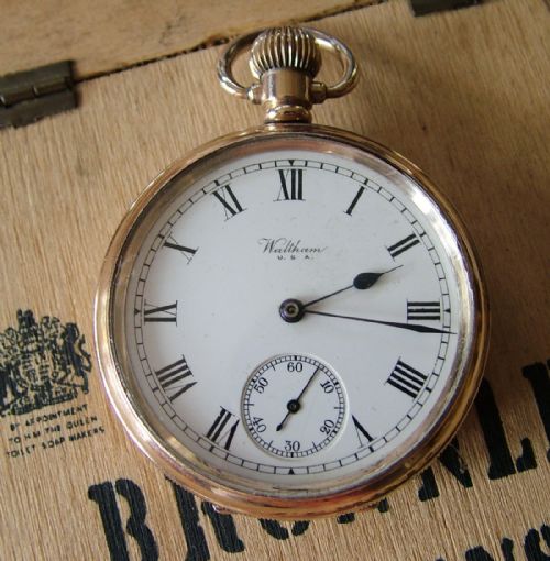 A 1920s Waltham Traveler Pocket Watch