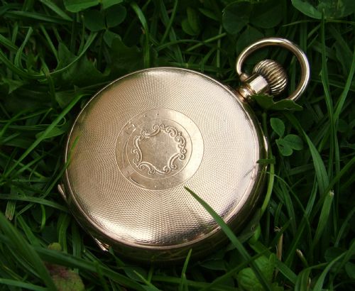 fig 1. A 1920s Waltham Traveler pocket watch