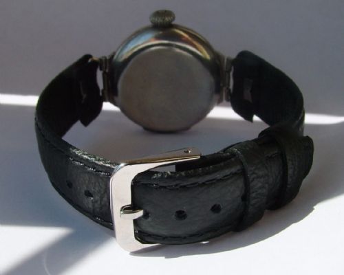 fig 2. A gents silver Rotary wrist watch, 1918
